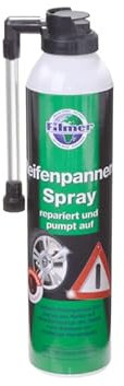Reifenpannen-Spray, Reifen Reparatur Spray, Pannenspray, Reifen Dicht für Fahrzeuge mit Autoventil, Reifen versiegeln, 300ml