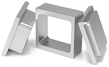 Pre-Press Mold 6061 Aluminium Mold (Silver, 2.5x2.5)