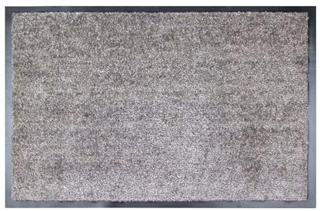 OREX X-Tra Clean Schmutzfangmatte Schmutzfangläufer Fußmatte Fußabtreter (grau Silber, ca. 60 x 90 cm)