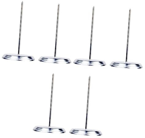 HOODANCOS 6piezas Soporte De Recibos De Metal Inoxidable Organizador Para Notas y Tickets Para Oficina Restaurante y Banco