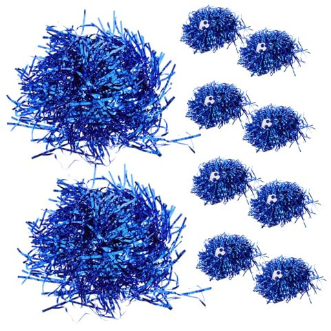 NULYLU 10stücke Cheerleading Pompoms Und Handheld Sport Requisiten Für Tänze Gymnastik Und Sportveranstaltungen Attraktive Strapazierfähige Pompons Für Jubelnde Stimmung