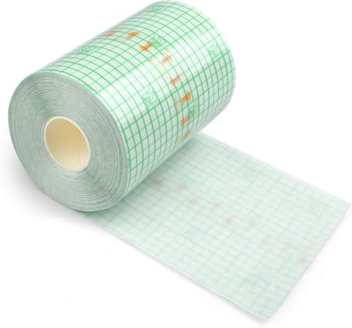 MEDLOT Tattoo Folie Heilung 10cm x 11m, Wasserdichte Second Skin Pflaster | Transparente Duschpflaster für Haut Heilung, Aftercare zum Duschen