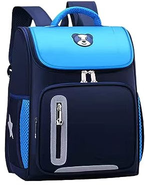 Rucksack für Jungen, Dinosaurier, Grundschule, Jungen und Mädchen, mit mehreren Farben, Gewichtsreduzierung, himmelblau, 80