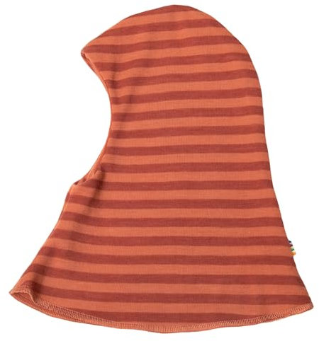 Joha Baby Kinder Jungen Mädchen Schalmütze Merino-Wolle, Größe:41, Farbe:red Stripe