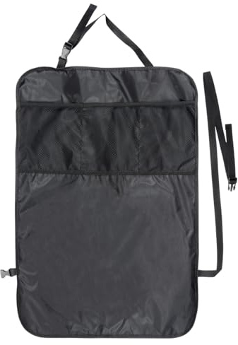 Protector De Asiento Trasero Para Niños,Organizador De Coche Para Adjuntar Al Respaldo - Accesorios De Coche Multifuncionales Para Viajes Por Carretera Y Actividades Al Aire Libre