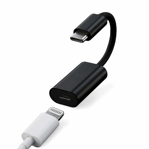 FARLINK USB C to Lightnin Adapter Audio for Headphones Used in Car