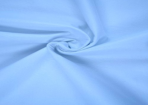 Fabrics-City BABYTÜRKIS FILZ STOFF 1MM-90CM DEKO BASTELN BEKLEIDUNG STOFFE, 4496
