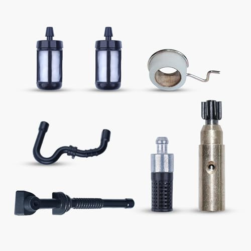 Haishine Pompe à Huile de Tronçonneuse Kit pour Stihl 017 018 MS180 MS170 MS 170 MS 250 avec Turbine Tuyau de Carburant Tuyau d'Huile Filtre à l'Huile Filtre à Carburant