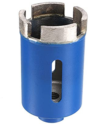 sourcing map 38mm Sintered Diamond Core Drill Bits Hole Saws, Dry or Wet Drilling for Brick Concrete Block Masonry Marble, for M10 Rotary Tool