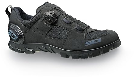 Sidi MTB Turbo, Unisex Erwachsene, Schwarz, 48 EU, Schwarz, 48 EU