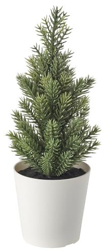 ProTuning VINTERFINT artificial potted plant with pot, 6 cm, in/outdoor/Christmas tree green