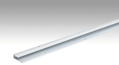 1m Abschlussprofil Typ 201 | Silber eloxiert | für Höhenunterschiede von 6,5 bis 16 mm | Aluminiumprofil passend zu Meister-Parkett-, Lindura-, Holzboden, Design und Laminat