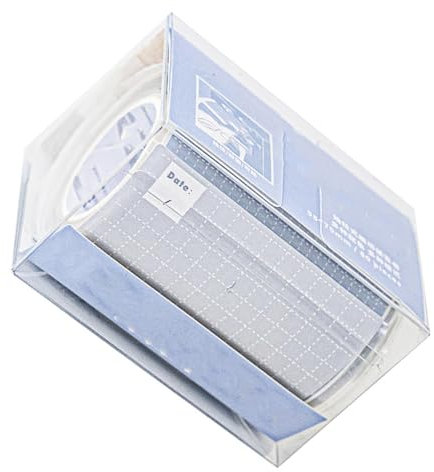 Note Adesive con Rullo, Design Rimovibile di Note Adesive su Rotolo di Nastro, Forte Adesione per Note Chiave (Plaid)
