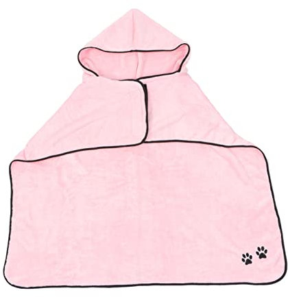 BESPORTBLE Pet Bathrobe Aus Fleece Schnelltrocknendes Haustierhandtuch Für Hunde Und Katzen Nach Dem Bad Oder Schwimmen