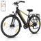 Vipdrive E Bike 28 Zoll, E-Bike Damen Herren, Electric Bike mit 48V 15Ah Batterie, 3 PAS & Tempomat Modus, 7-Gang mit LCD-Display, 250W Motor & 85NM, up to 100km(Navigator 1.1 Black)