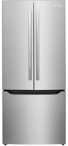 Frigidaire Gallery 30 in. 20 cu. ft. Standard Depth French Door Refrigerator in Stainless Steel with Internal Water Dispenser GRFN2023AF
