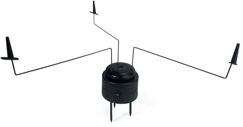 VicBre L'asta rotante per piccioni può contenere fino a 3 esche per piccioni, piccioni, anatre e accessori per la caccia all'aperto