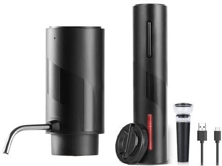 Tire-bouchon électrique automatique pour bouteille de vin - Texture ABS - Pour les amateurs de vin