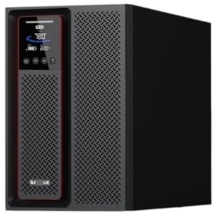 AMEHRU UPS Alimentation sans Interruption en Ligne C2KVA/2000W Alimentation de Secours intégrée(C2k-Built-in Battery)