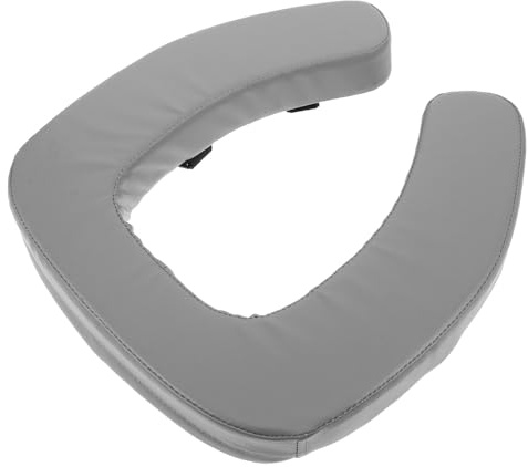 Cuscino Rialzato in Spugna e Pu, Sedile Wc Elevato | Supporto Wc per Anziani, Lavabile, Installazione Facile, Comfort per Bagno Domestico