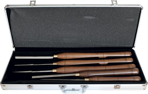 COFFRET ASSORTIMENT 5 OUTILS DE TOURNAGE ACIER - 870.500.05 - LEMAN