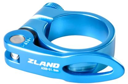 Azarxis Sattelklemme 28,6mm 31,8mm 34,9mm, Fahrrad Schnellspanner Sattelstützenklemme Sattelstütze für Fahrrad