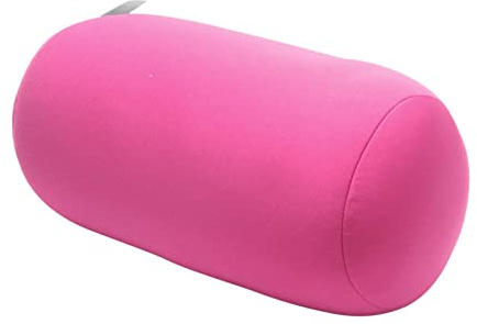 Kisbeibi Microbead Pillows, Super Soft Microbead Roll Cushion Squishy Bolster Tube Cushion Back Head Neck Lumbar Support Sleeping Throw Pillows for Travel Airplane Car Sofa Bed