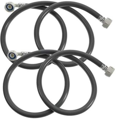 Cabilock 2stücke Pvc Waschmaschine Schlauch Wasserzulaufschlauch Mit Anschlüssen Langlebig Installieren Für Waschmaschinen Und Geschirrspüler