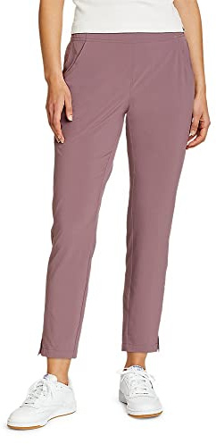 Eddie Bauer Women's Departure Ankle Pants, Dusty Violet, Small