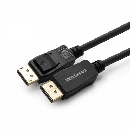 MicroConnect, 4K DisplayPort 1.2 Cable 7m, Displayport version 1.2,, Black supports 4K*2K@60Hz, OD: 6.0MM, CU, Gold-plated connectors,