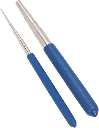 2 pezzi di strumento per avvolgere il filo, bastoncino metallico delle dimensioni di un dito, anelli per avvolgere il filo, kit per la creazione di gioielli, mandrino, aste per avvolgere il filo, stru