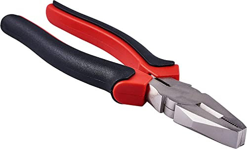 Mr. Gadget's Solutions® Pince combinée confortable avec poignée rembourrée - Finition satinée - Longue durée de vie - 150 mm