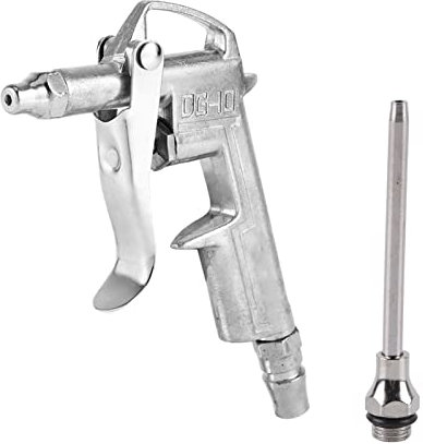 Aramox Pistolet à Air comprimé, Soufflette à Volume élevé DG 10, Pistolet Pneumatique Industriel avec Buse à Air Allongée, Outil D'accessoires pour Compresseur d'air