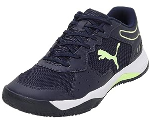 Puma Solarsmash RCT, Scarpe da Paddle Unisex Adulto, Navy-Fast Yellow White, 42 EU, Puma Navy Fast Yellow Puma White, 42 EU