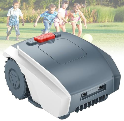 VNATWGOO Tondeuse à Gazon Robot, pour Pelouse Maximale De 1 500 M, Tondeuse à Gazon Automatique, Robot De Tonte De Pelouse éTanche Ipx5, pour Jardin