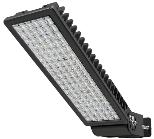HOPEDAMAI 100W LED Faretto esterno, 14000LM Lampada da strada, 230V 6500K Proiettore esterno, IP67 Lampada a LED impermeabile con connettore per cavo per giardino, illuminazione del parcheggio