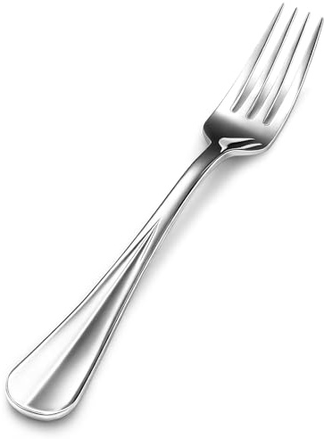 18/10 Stainless Steel Dinner Forks, 8 inch, Set of 4,Dishwasher Safe | Heavy Duty,Table Forks,Flatware Forks