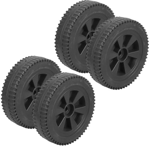CHILDWEET 4pcs Replacement Rolling Wheels for Bbq Grill Cart Swivel Caster Wheels for Outdoor Grill Carts Fit Gas Appliance Rollers for Easy Mobility