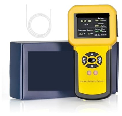 Rilevatore di gas, Rilevatore Di Gas Radiazioni Nucleari 886A Contatore Geiger Raggi X E Gamma Per Lavoro Casa,per casa e camper