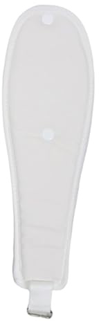 Almohadilla para Cinturón de Cochecito, Almohadilla para La Entrepierna de Recién Nacidos, Funda para Correa de Asiento, Cojín Suave Y Seguro, Cinturó, Blanco