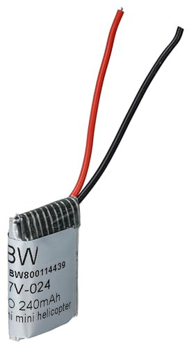 vhbw Akku kompatibel mit Syma S107G, S108G Drohne Multicopter Quadrocopter (240mAh, 3,7V, Li-Ion)