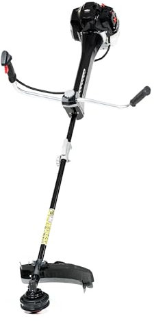 NAX POWER PRODUCTS 800B Motor 51,7 cm3 1,35kW Antivibrationssystem Briggs & Stratton Lizenzware Benzin-Sense Freischneider Rasentrimmer, Schwarz