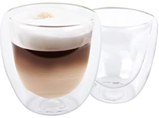 axentia Isoliergläser-Set, 6-teilig, doppelwandige Gläser, ca. 250 ml