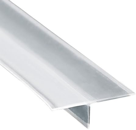 1-3M Duschdichtung, Dichtung Transparent für 0-15mm Glas Duschwand Badewanne Duschkabine Wasserabweiser Schwallschutz Duschdichtungen für Duschtüren (1M)