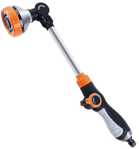 Doccetta da giardino per fioriera, bacchetta da giardino, 8 spruzzi, irrigazione, bacchetta magica, ugello rimovibile