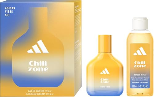 Adidas, Vibes Chill Zone Geschenkset Eau de Parfum 50 ml + Duschgel 100 ml