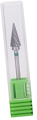 LALADEFIEE Tungsten Steel Nail Drill Bits Set for Nail Art Grinding Head for Manicure and Pedicure for Salon and Home Use