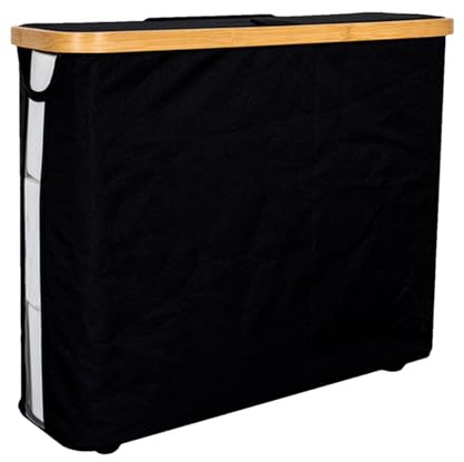 Rangement de papier toilette pour salle de bain, panier de papier toilette | Grand panier de rangement de 23 litres avec couvercle | Porte-rouleau de papier toilette pliable, conteneur de stockage de