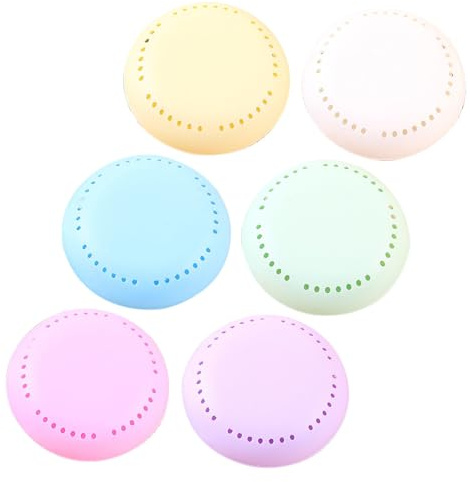 OATIPHO Pack de 6 Ambientadores Adhesivos para Armarios y Cajones - Desodorante Sólido para Coche y Hogar - Eliminador de Olores con Fragancia Duradera - Diseño Compacto y Portátil (Multicolor)
