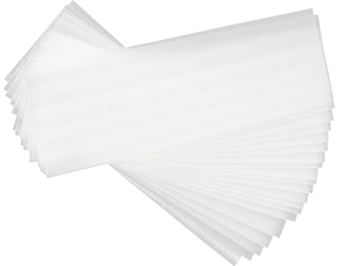Generico Carta per Tintura e Colpi di Sole 50 Fogli Riutilizzabili in Cotone Perlato per Parrucchieri e Uso Casalingo